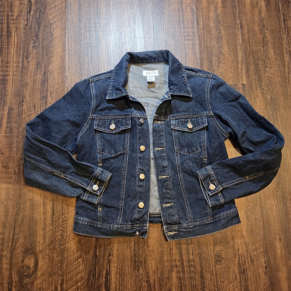 Women's Denim Jean Jacket Size Medium
